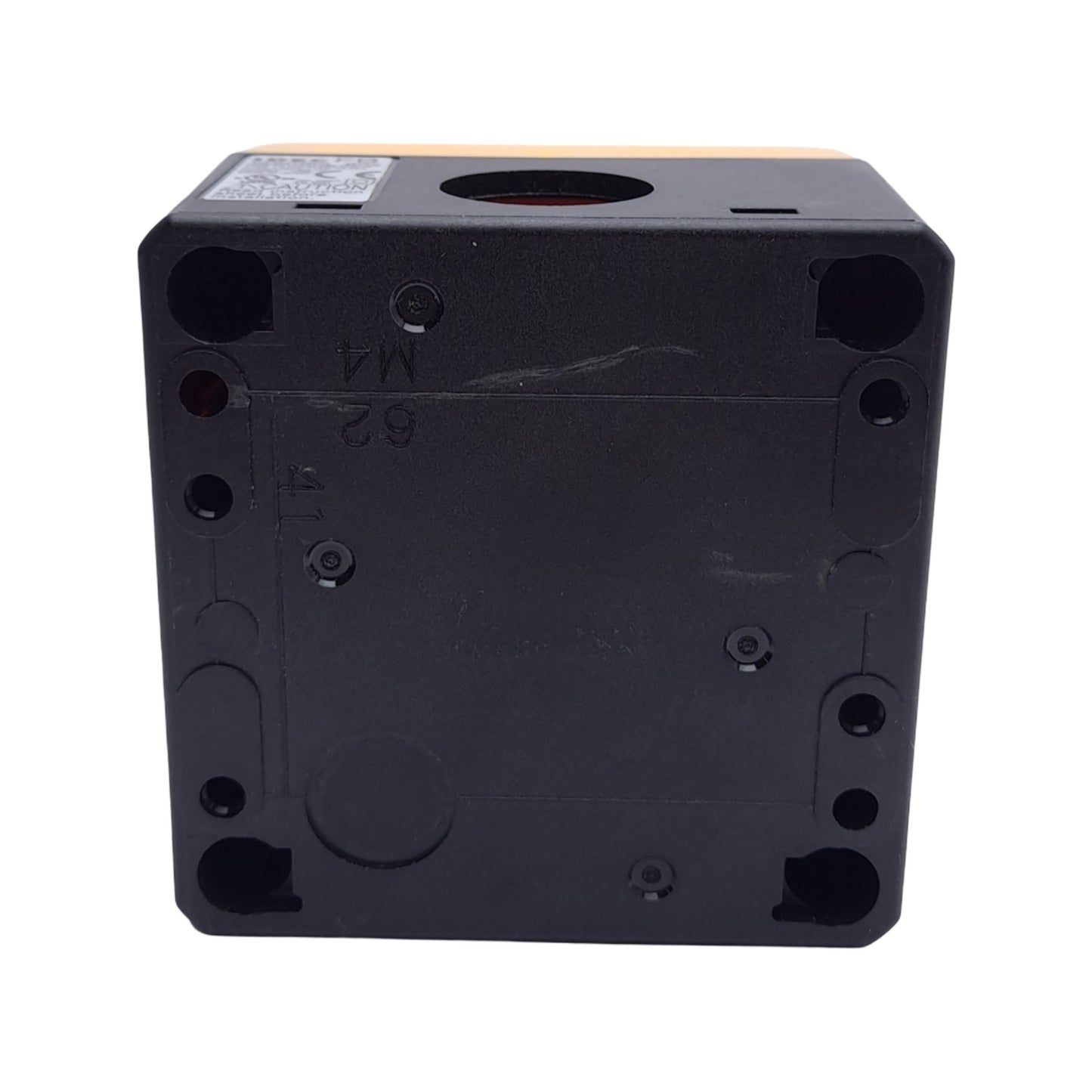 Used Idec FB1W-HW1B-V402R Emergency E-Stop Pushbutton Switch Enclosure, Twist-Reset