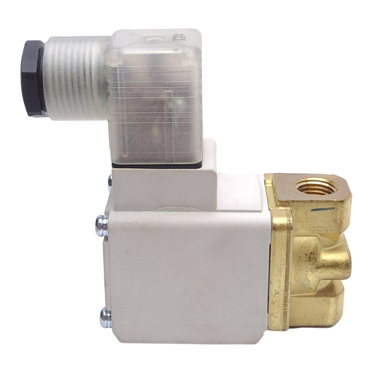 Used SMC VX234BZ2AB Solenoid Valve, 2-Port, NC, 1/4" NPT, 24VDC Coil, ø8mm Orifice