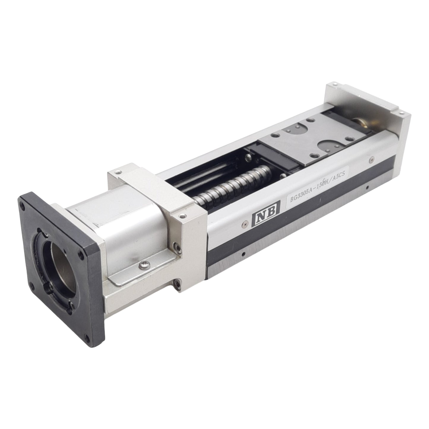 Used NB BG3305A-150H/A5CS Linear Actuator 60mm Travel, 5mm Lead, 12.6kN Load, NEMA 23