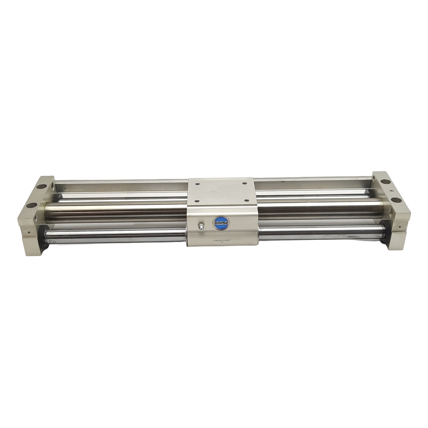 Used Bimba UGS-0913.25-BT Rodless Slide ø1-1/16in Bore, 13.25in Stroke, 1/8NPT 100PSI