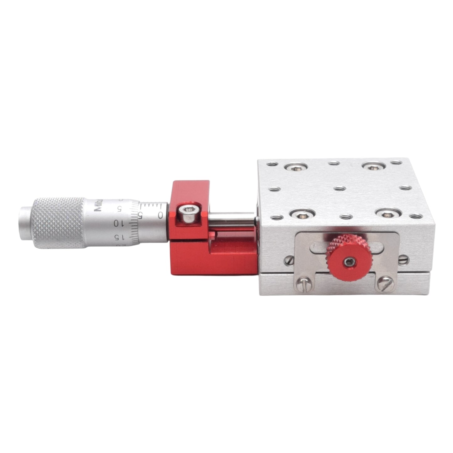 Used Schneeberger NH 2-40-40-AL Micrometer Positioning Stage, 13mm Travel, M3 Holes