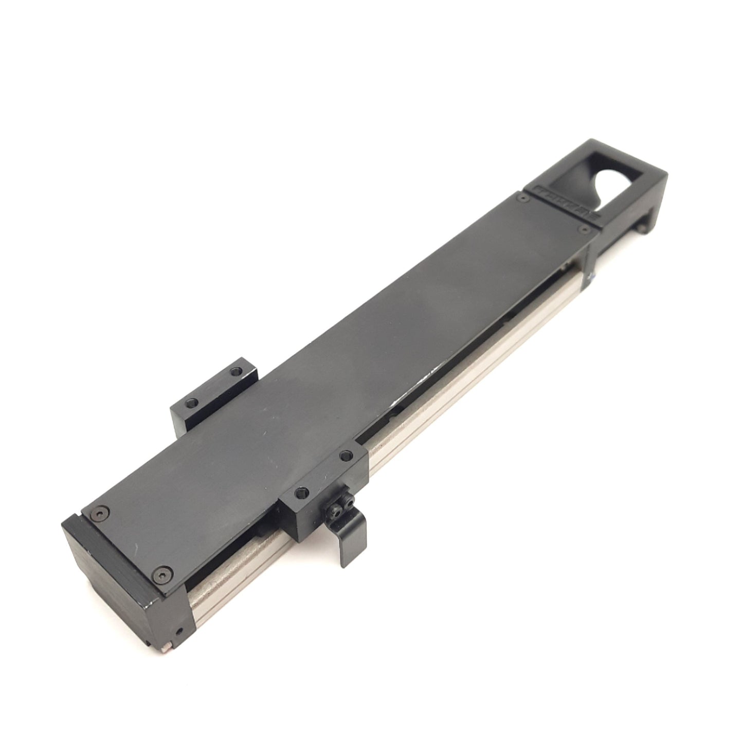 Used THK KR1502A-0100-0-10A0 LM Guide Actuator w/ Cover, 100mm Stroke, 2mm Lead