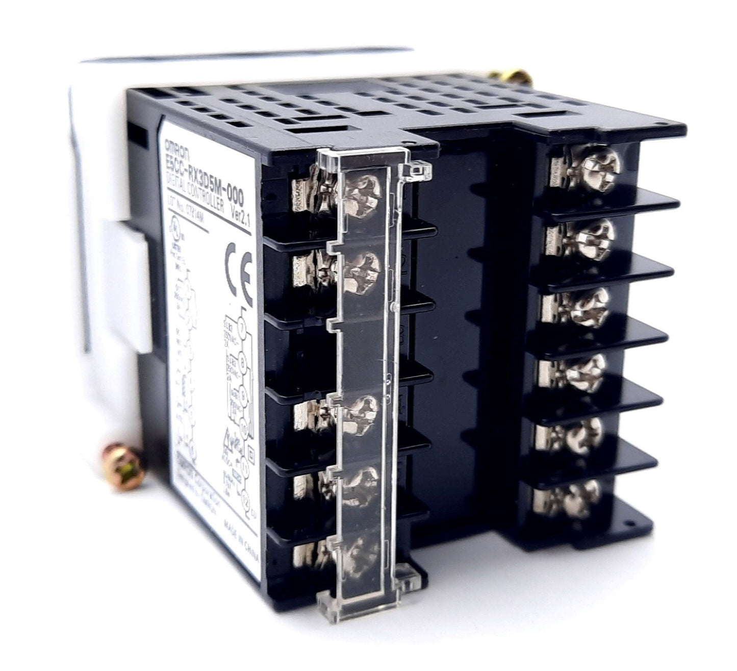 Used Omron E5CC-RX3D5M-000 Temperature Controller 24VAC/VDC, 3.1VA, 1.6W, 250VAC