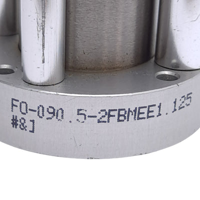 Used Bimba FO-090.5-2FBMEE1.125 Pneumatic Cylinder, ø1-1/16" Bore, 1/2" Stroke