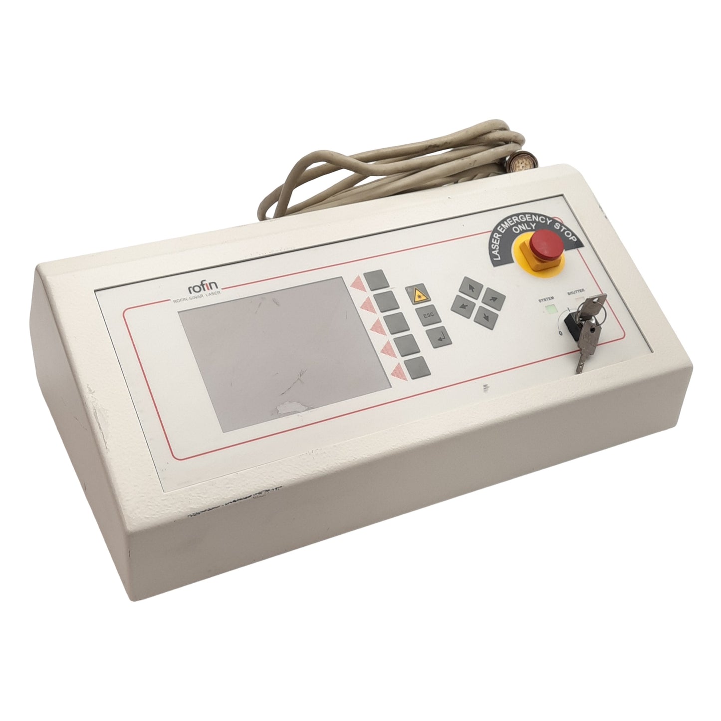 Used Rofin-Sinar 0185.01/03 RSL Terminal V2 Control Panel PowerLine E-Series *Screen*