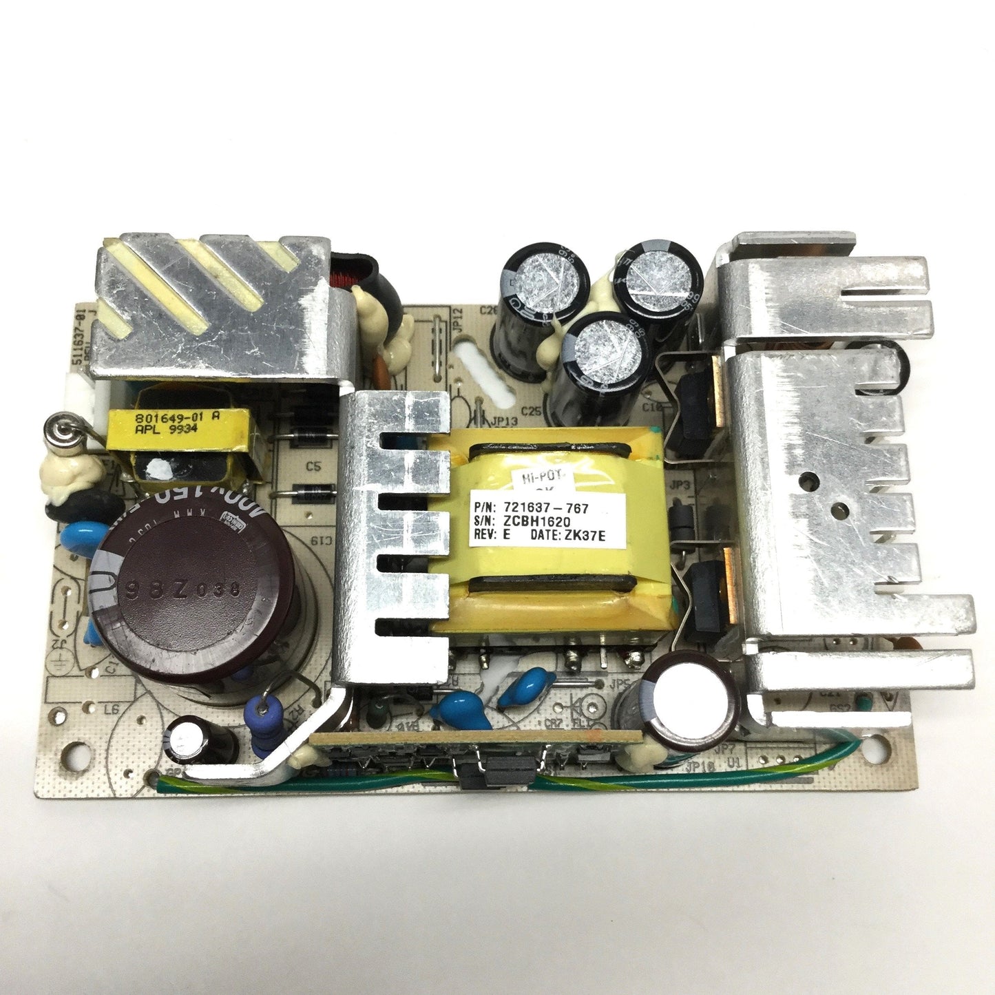 Used Artesyn NLP65-7629 Power Supply Converter 85-264VAC In, Dual 5VDC/12VDC 65W Out
