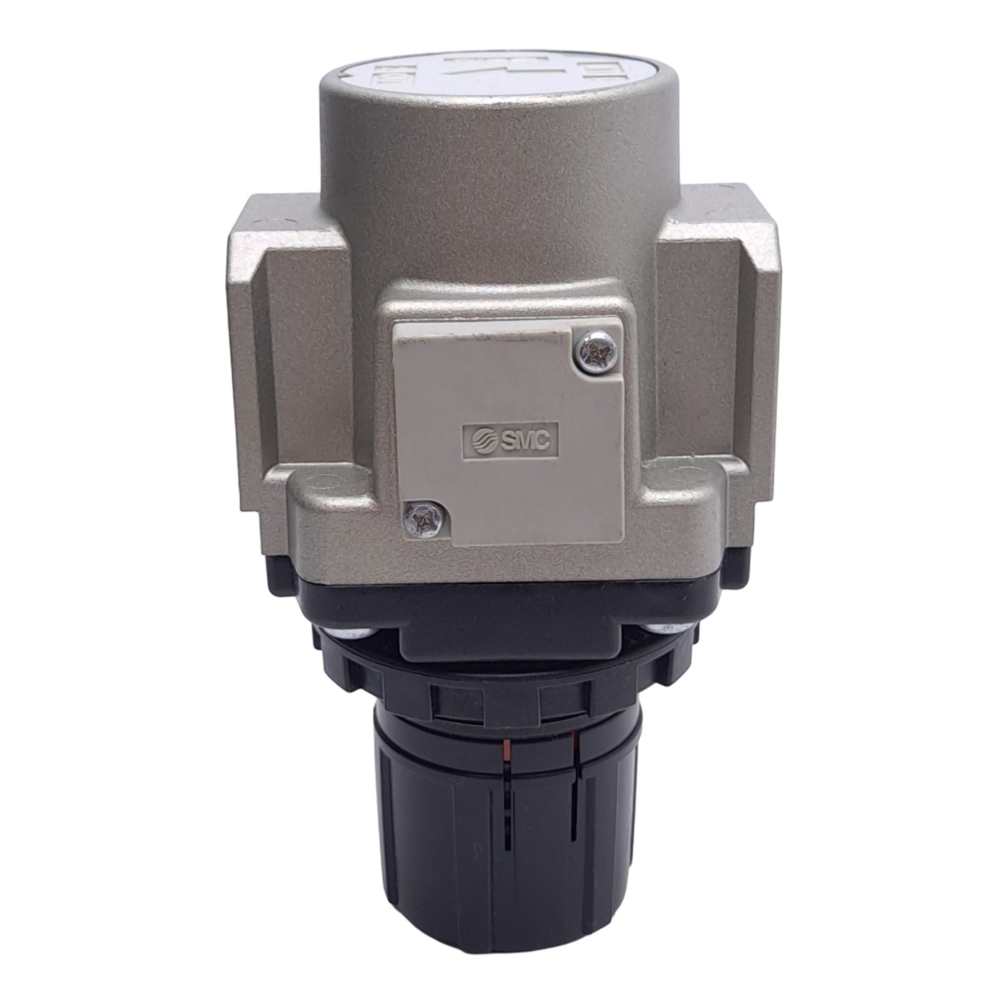 Used SMC AR40-N04E-Z Pressure Regulator, 1.0MPa Max, 1/2in NPT, 0-150psi Gauge