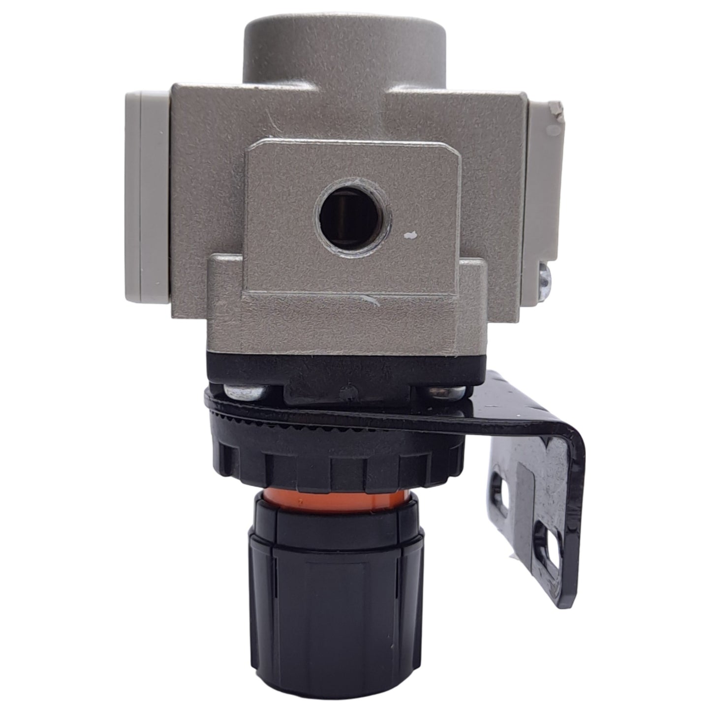 Used SMC AR20-01BE Pressure Regulator, Rc 1/8, 0.05~0.85MPa Set, W/ Bracket & Gauge