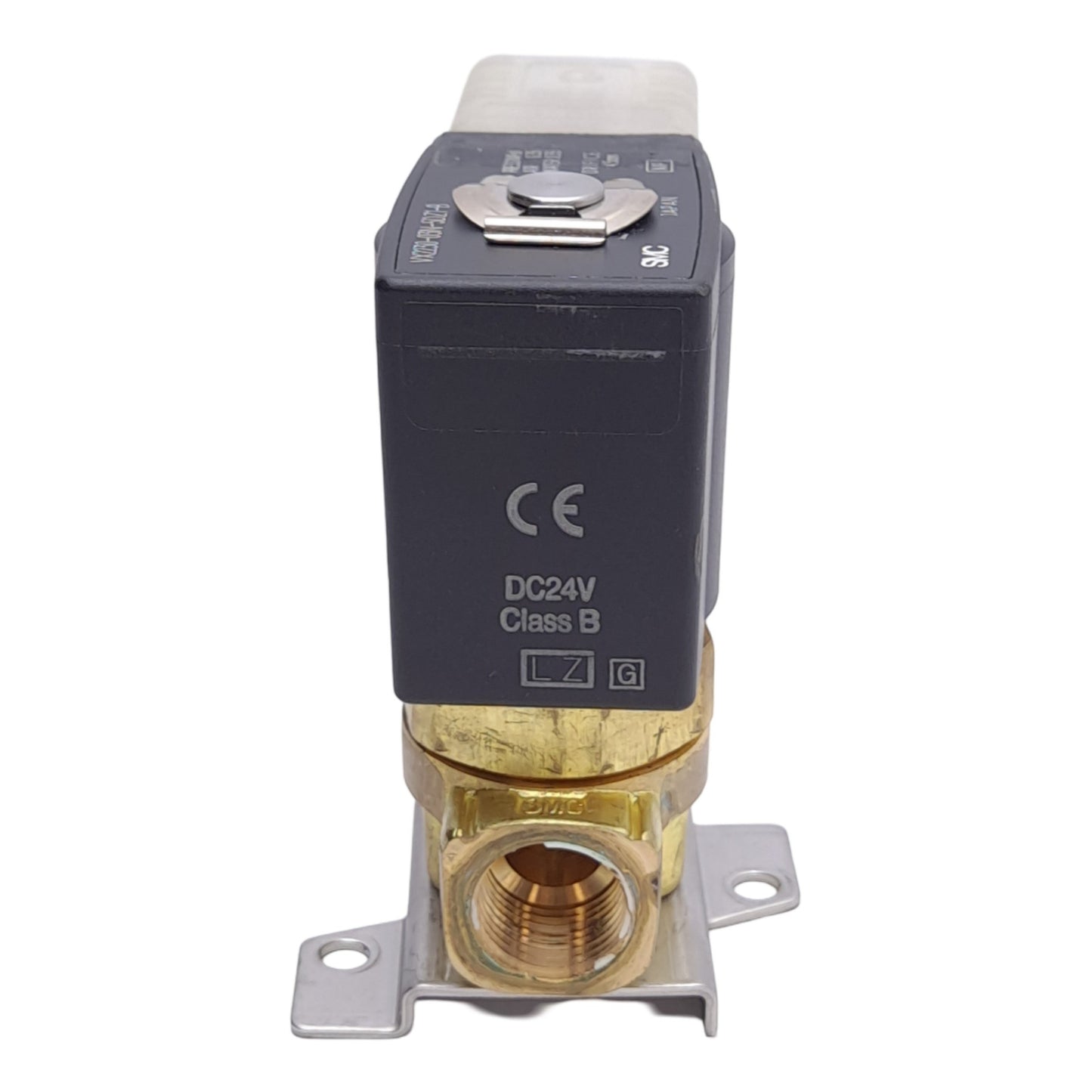 Used SMC VX2230-03N-5DZ1-B Solenoid Valve, 3/8in NPT, ø4.5mm Orifice, 24VDC Coil