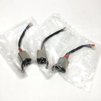 New – Open box Lot of 3 Schaffner FN9260B-2-06 Power Entry Module Connector Socket 2A 250VAC