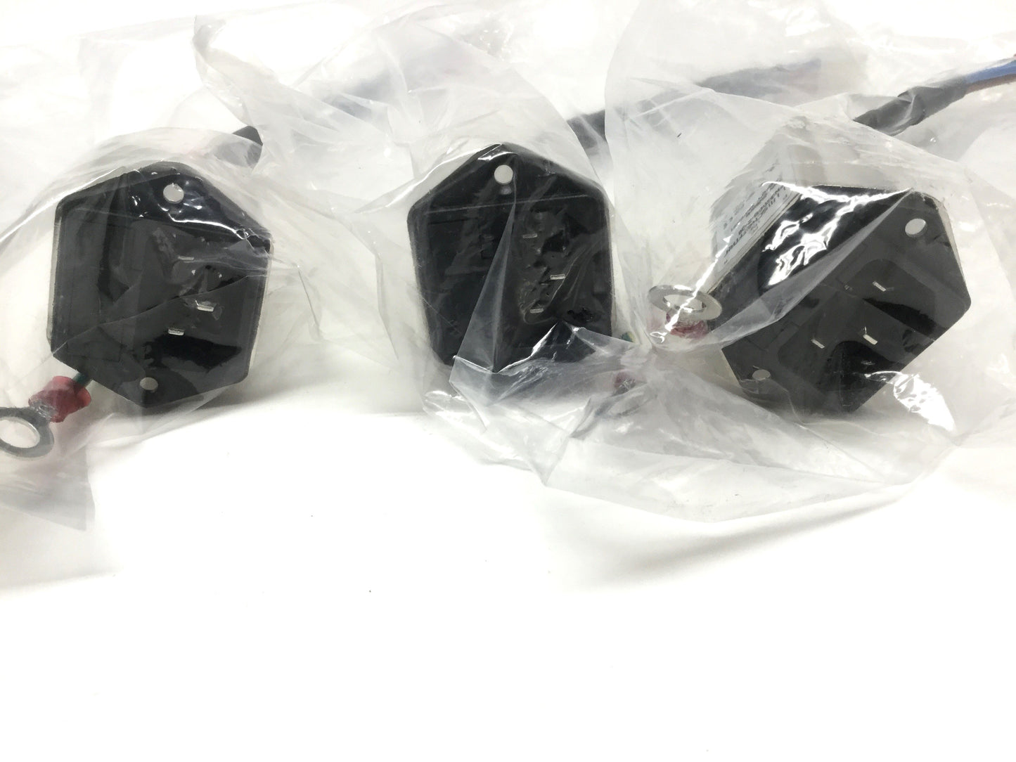 New – Open box Lot of 3 Schaffner FN9260B-2-06 Power Entry Module Connector Socket 2A 250VAC