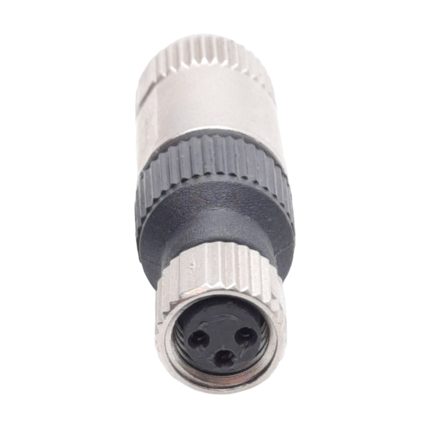 Used Lot of 2 L-Com M8FT3F Field Termination Connector, M8 3-Pin Female, 32VAC/DC 4A