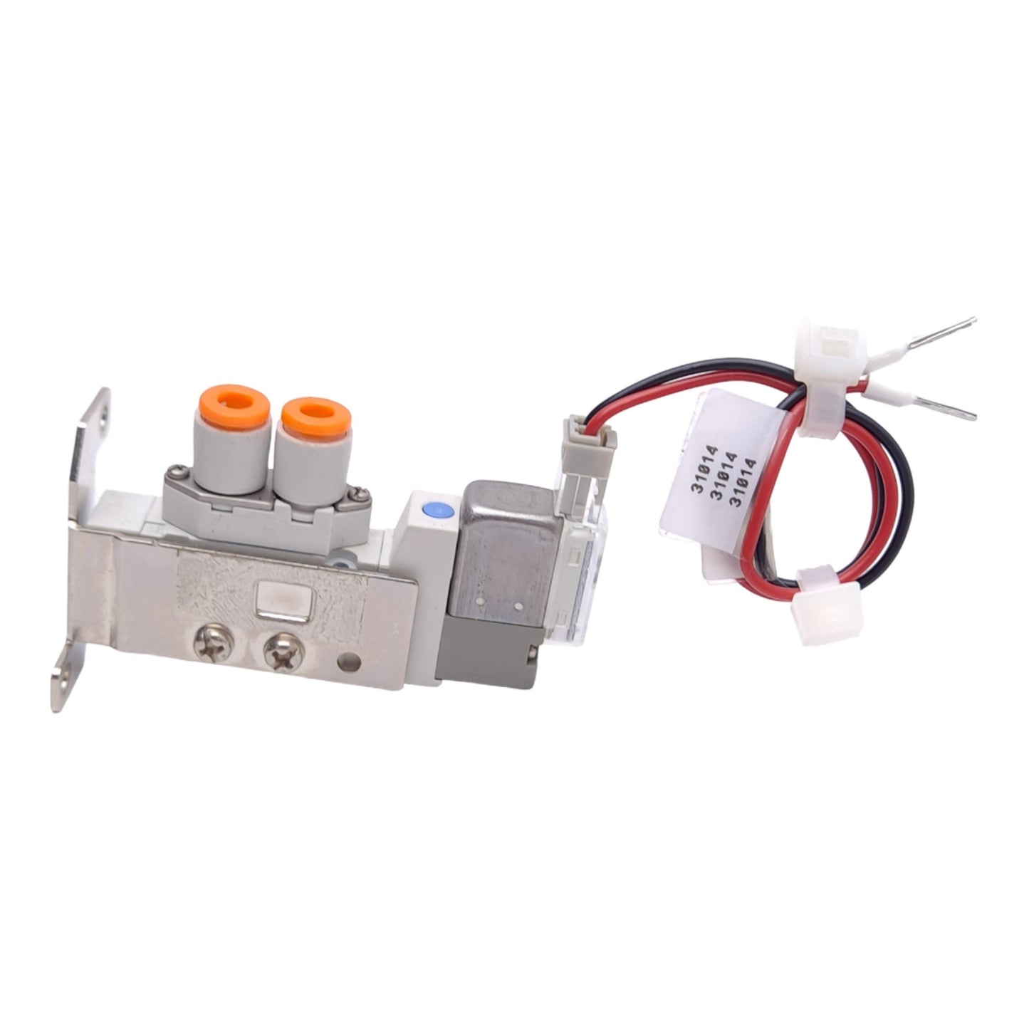Used SMC SY3120-5MZ-N3-F1 Solenoid Valve, 5-Port, 5/32" One-Touch, 0.15-0.7MPa