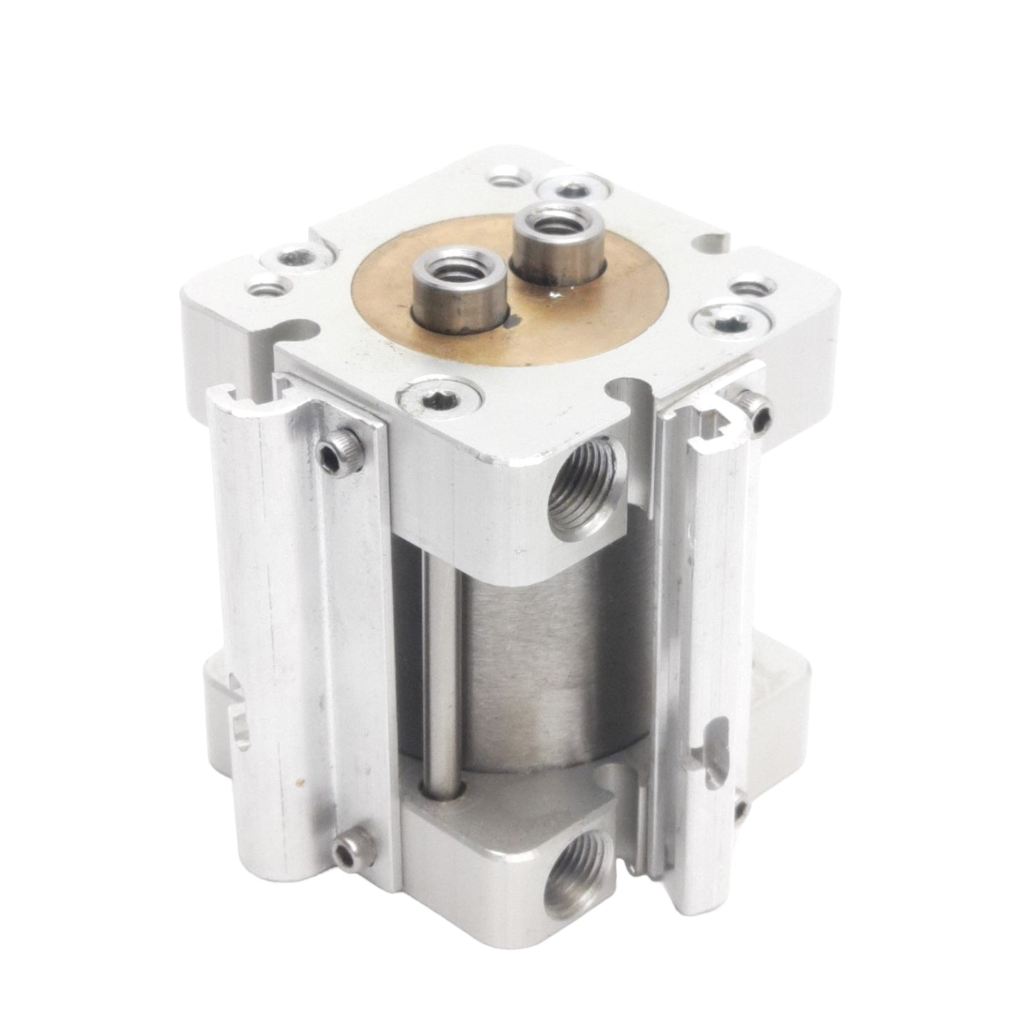 Used Bimba FST-170.5-MT1 Dual Rod Pneumatic Cylinder, 1-1/2in Bore, 1/2in Stroke