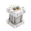 Used Bimba FST-170.5-MT1 Dual Rod Pneumatic Cylinder, 1-1/2in Bore, 1/2in Stroke