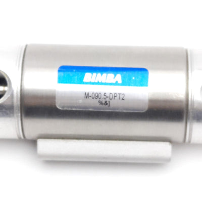 Used Bimba M-090.5-DPT2 Pneumatic Cylinder 1-1/16in Bore, 1/2in Stroke, 1/8in NPT