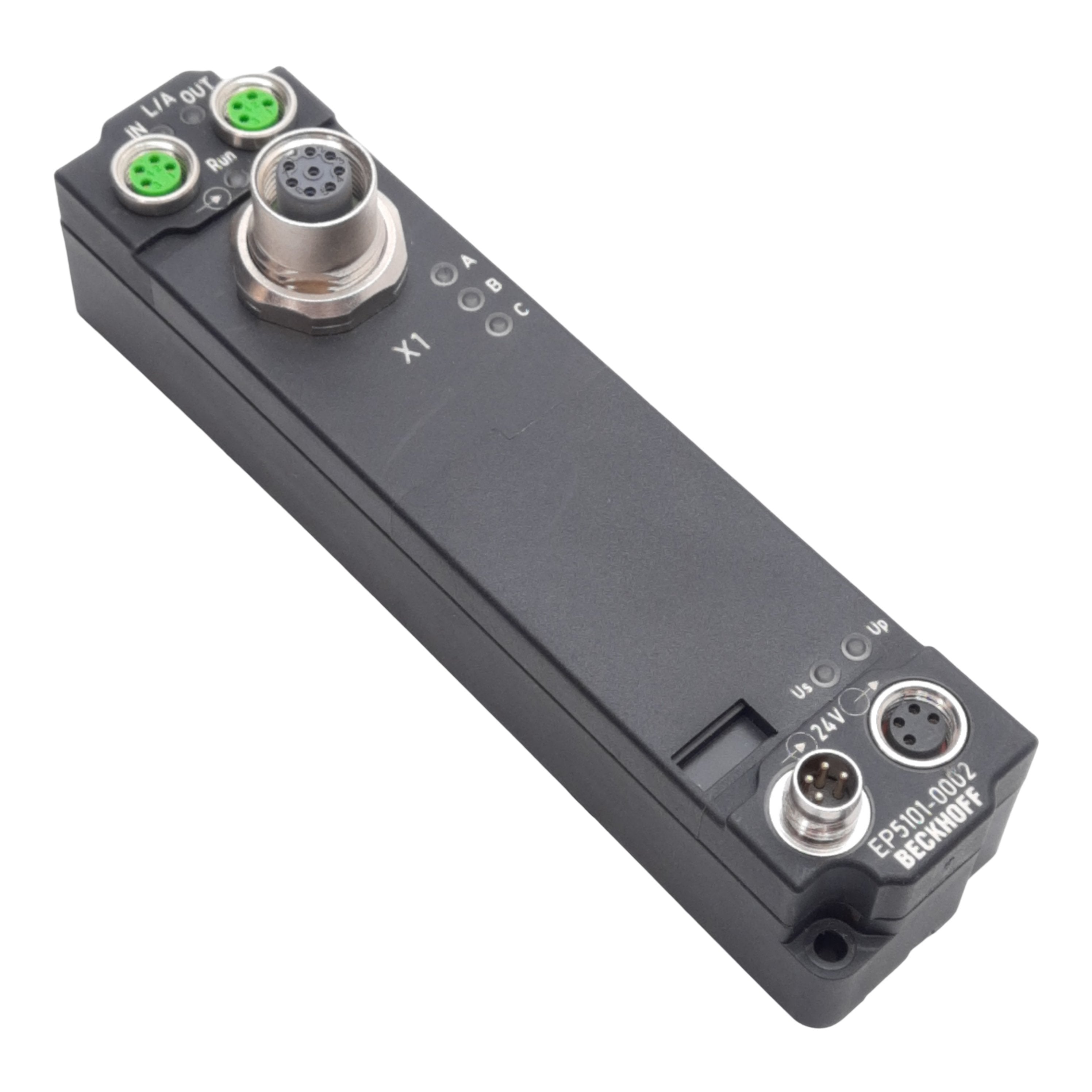 Beckhoff EP5101-0002 EtherCAT Box, 1-Channel Encoder Interface, M12 8 ...