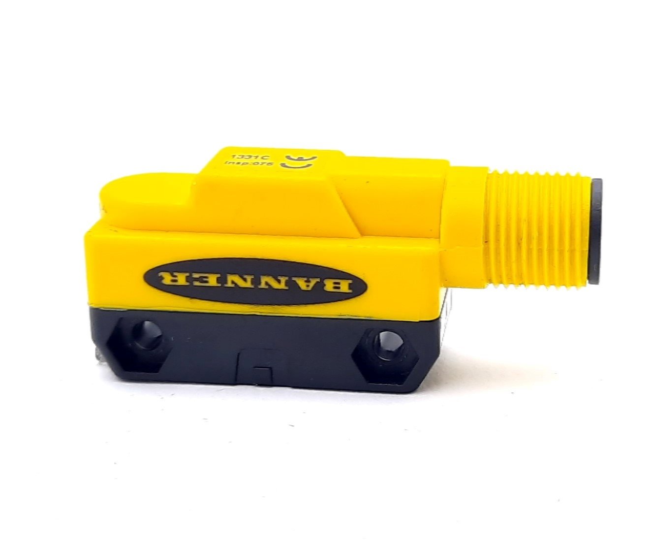 Used Banner QS186EBQ8 Photoelectric Sensor, Emitter, 6 Pin, 10-30VDC, 3m, 100ms