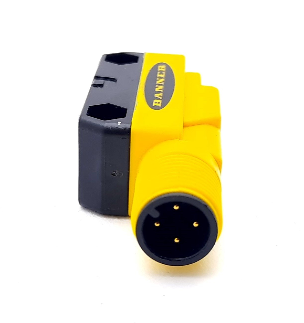 Used Banner QS186EBQ8 Photoelectric Sensor, Emitter, 6 Pin, 10-30VDC, 3m, 100ms