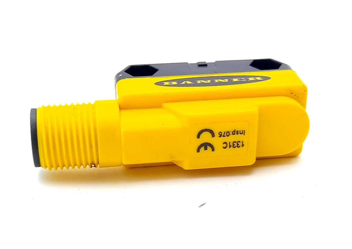 Used Banner QS186EBQ8 Photoelectric Sensor, Emitter, 6 Pin, 10-30VDC, 3m, 100ms