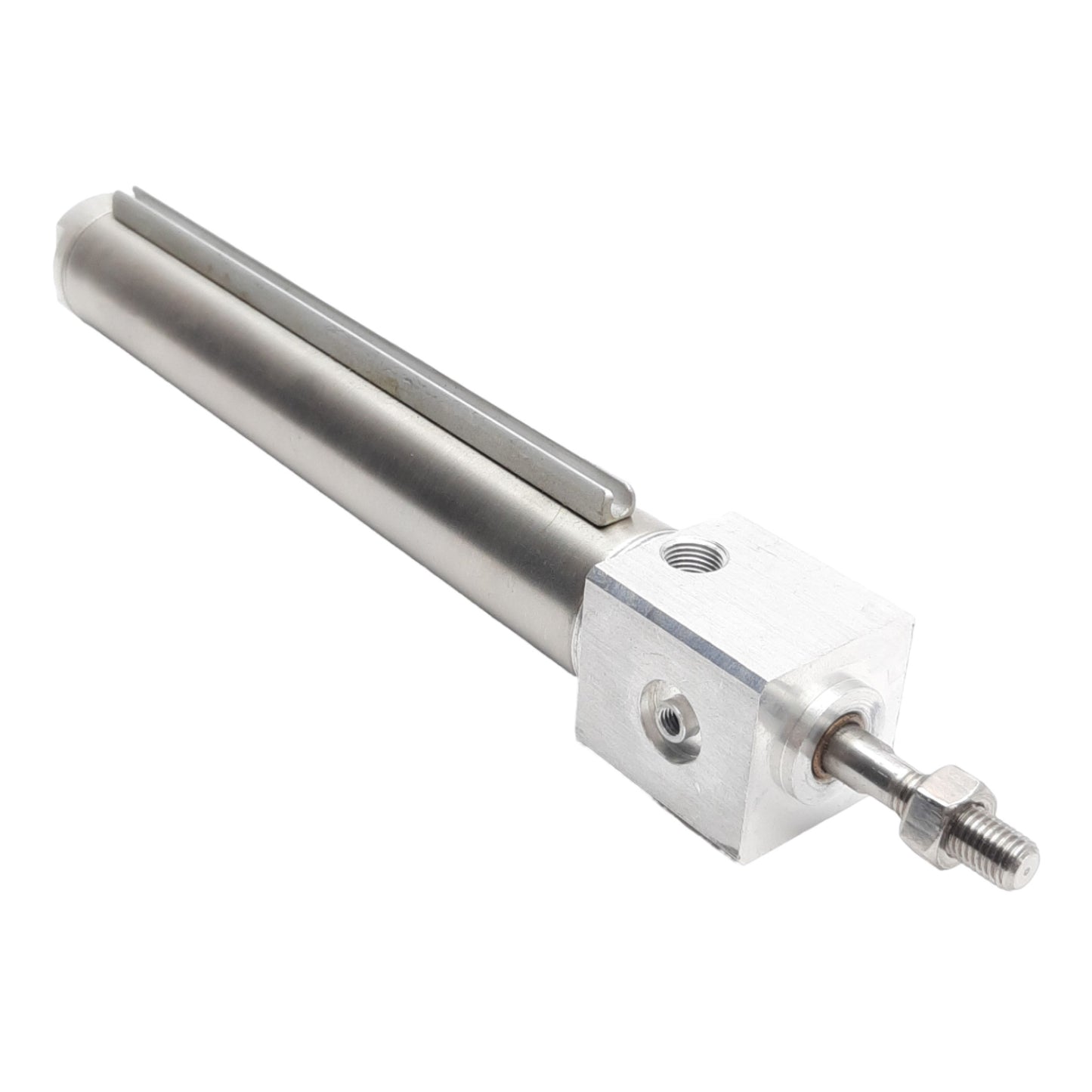 Used Bimba BFTM-095-DBT1 Pneumatic Cylinder, 1-1/16in Bore, 5in Stroke, 1/8in NPT