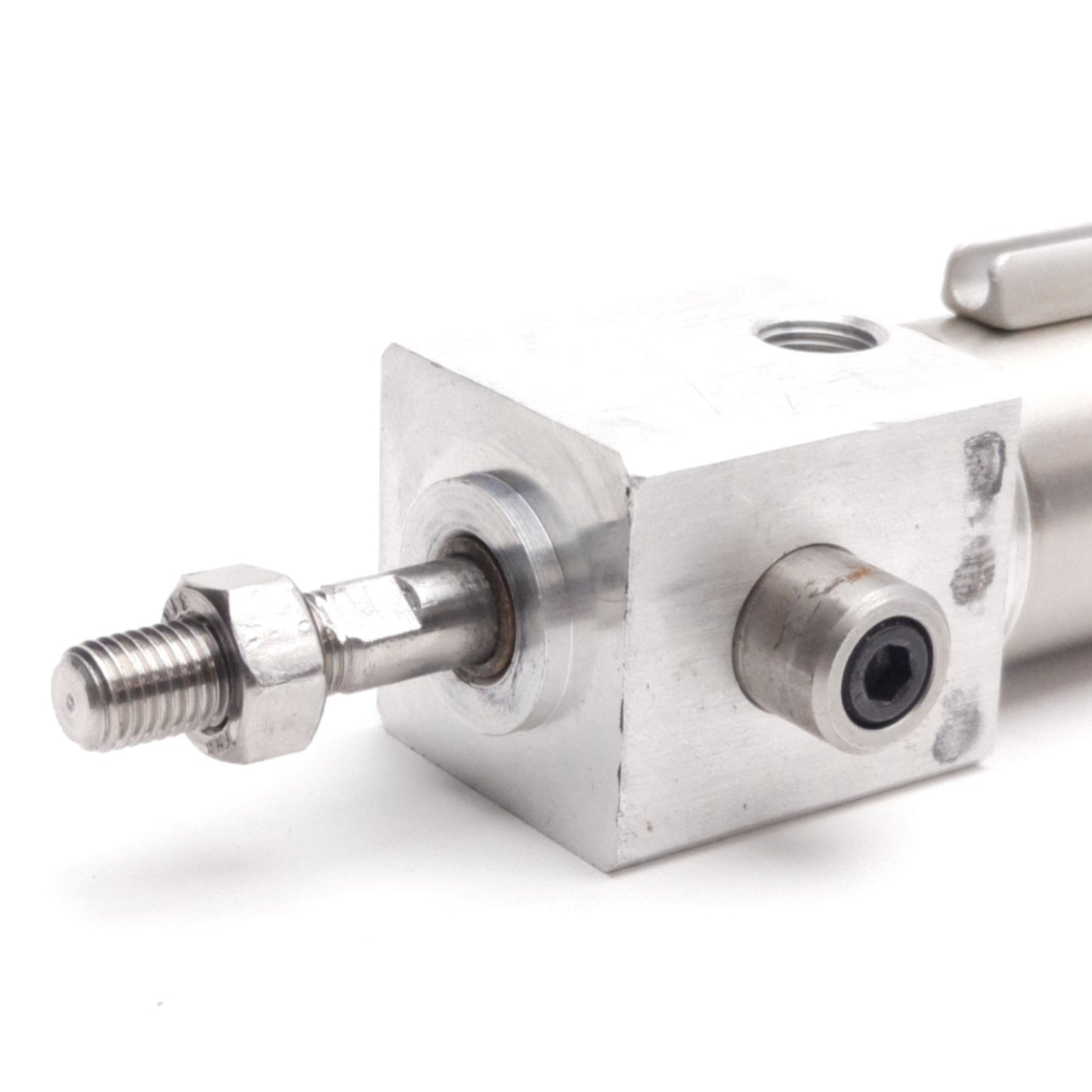 Used Bimba BFTM-095-DBT1 Pneumatic Cylinder, 1-1/16in Bore, 5in Stroke, 1/8in NPT