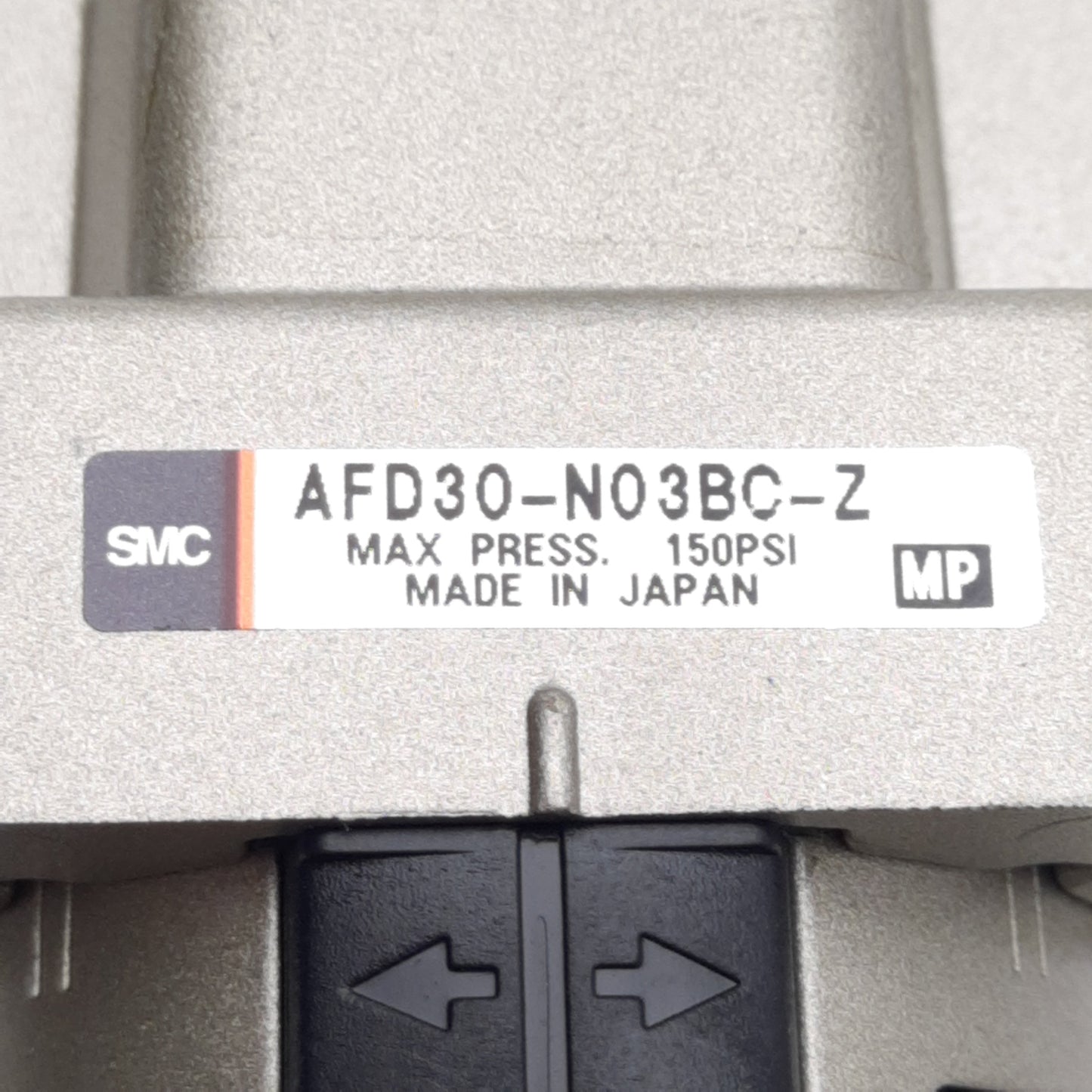 Used SMC AFD30-N03BC-Z Micro Mist Separator, 0.01µm Filtration, 150PSI, 3/8in NPT