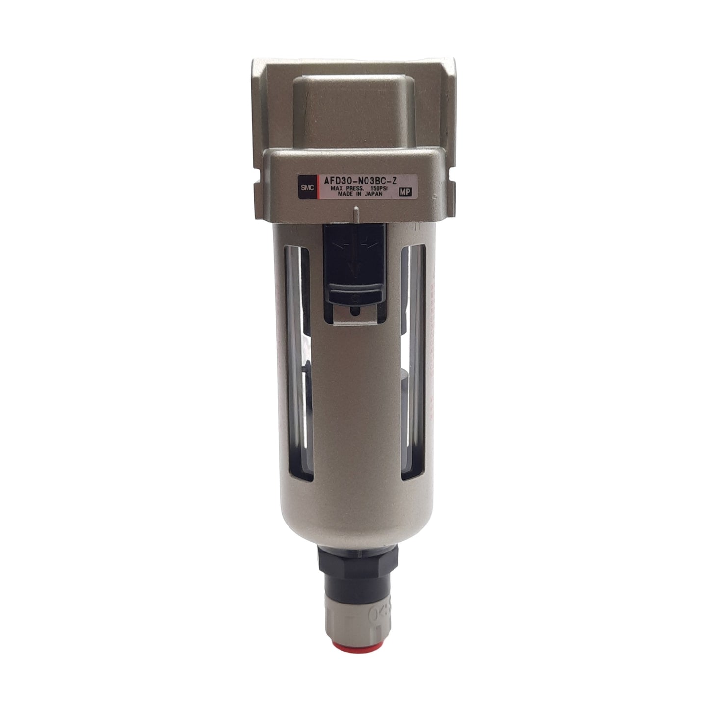 Used SMC AFD30-N03BC-Z Micro Mist Separator, 0.01µm Filtration, 150PSI, 3/8in NPT
