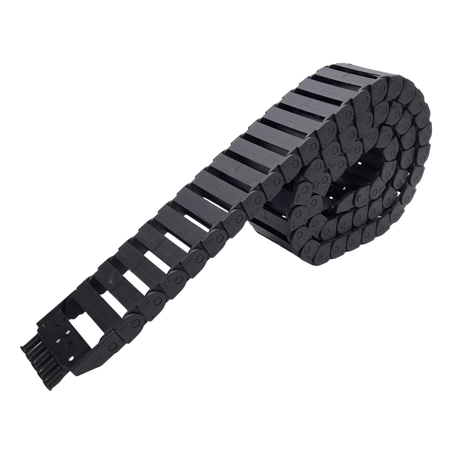 Used Igus 08.50.028 Energy Chain, 28mm Bending Radius, 50x15mm Inner, 4ft Long