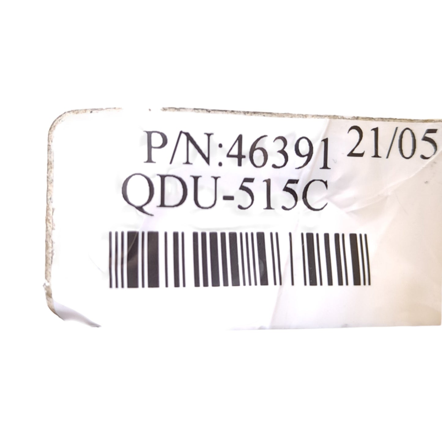 Used Banner QDU-515C 46391 Micro-Screen Cable, M12 5-Pin Female to Flying Leads, 12ft