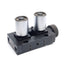Used Witels Albert ZR12 Wire Guide Roller, 12mm Range, Type-A, ø25mm x 32mm Rollers
