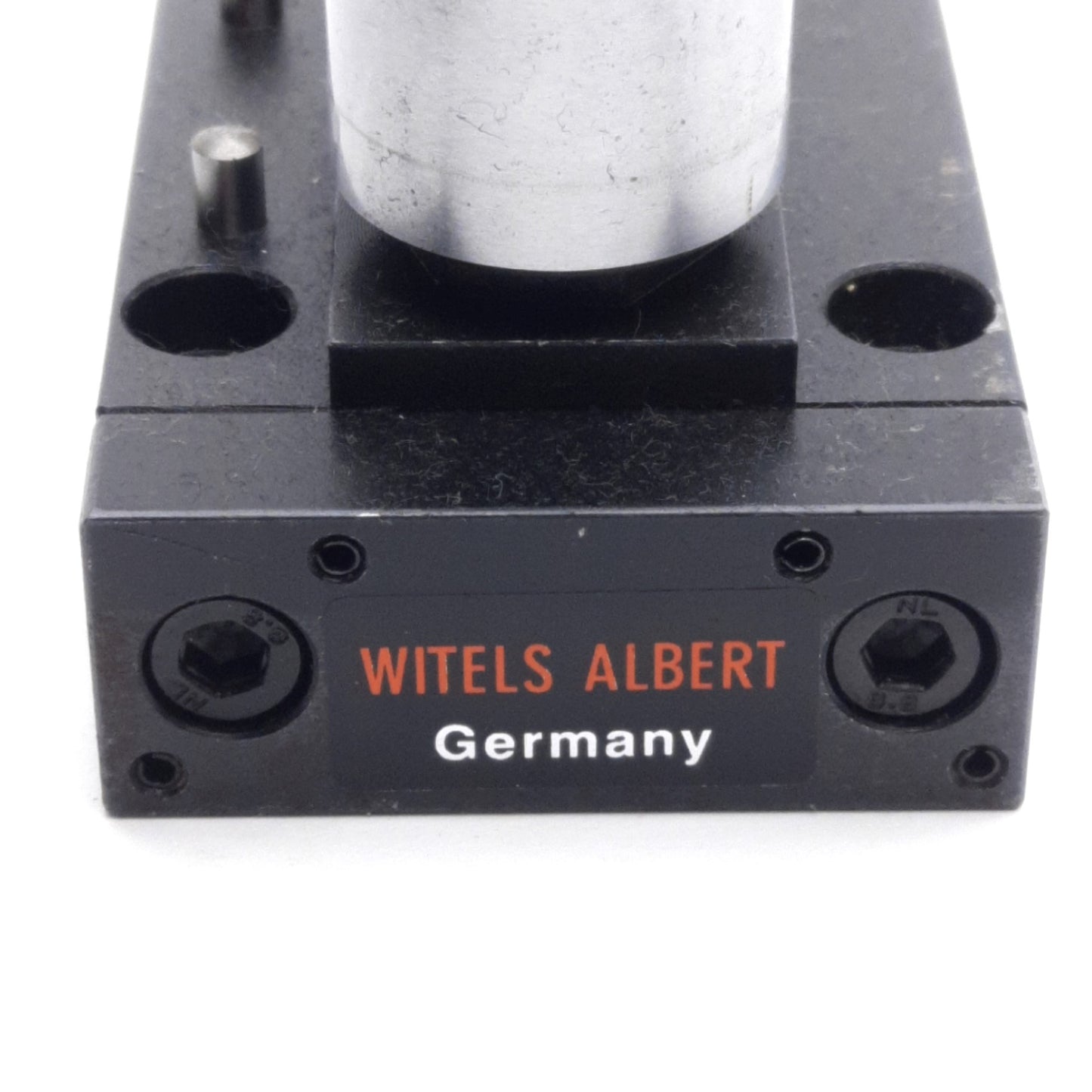 Used Witels Albert ZR12 Wire Guide Roller, 12mm Range, Type-A, ø25mm x 32mm Rollers