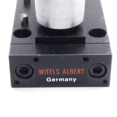 Used Witels Albert ZR12 Wire Guide Roller, 12mm Range, Type-A, ø25mm x 32mm Rollers