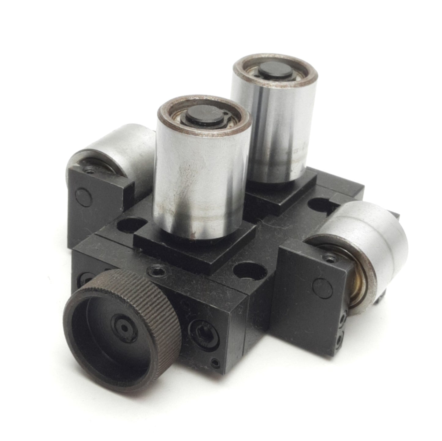 Used Witels Albert ZR12 Wire Guide Roller w/ Horizontal Support, 12mm Range, Type-B