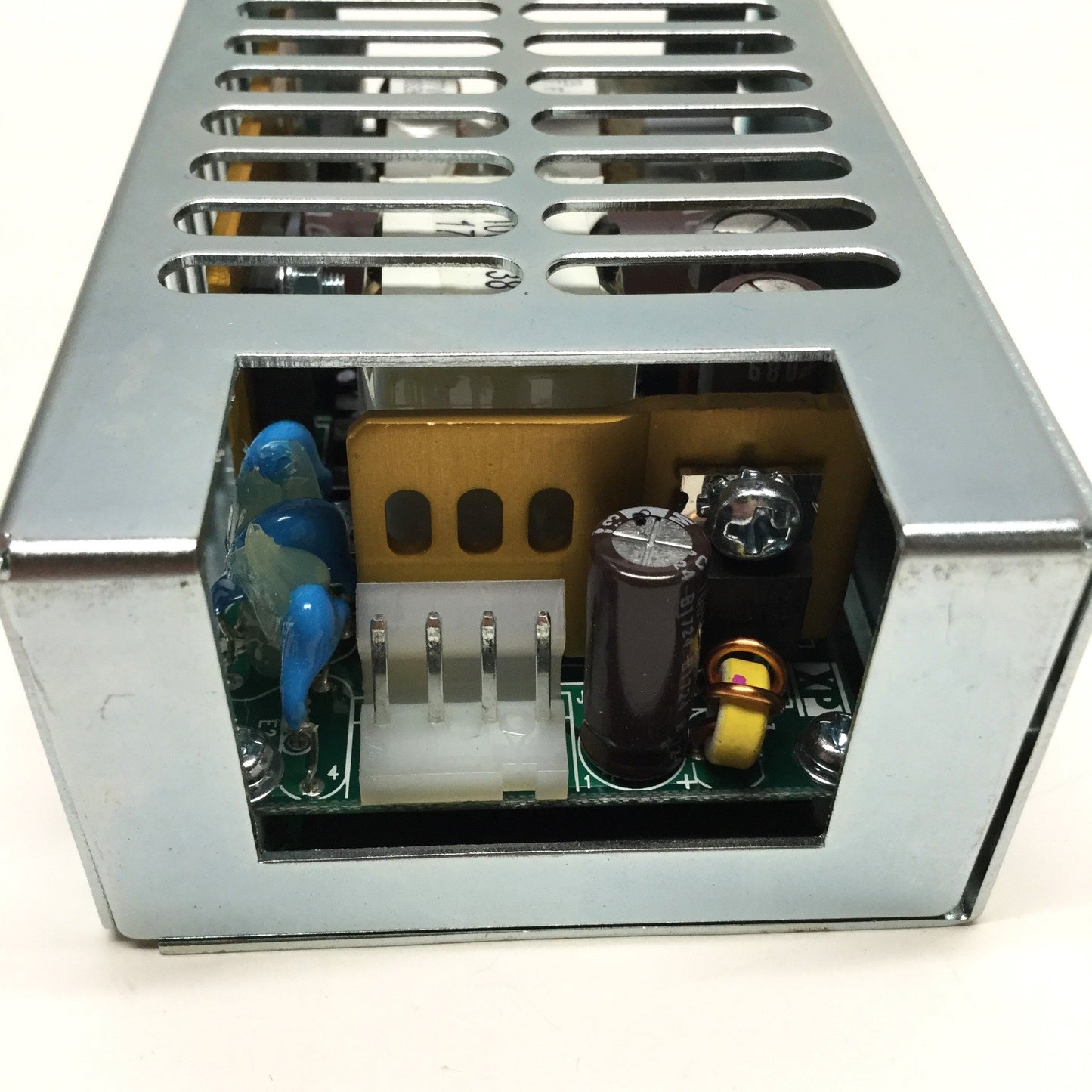 Used XP Power ECS100US24-C Power Supply w/Cover 100-240VAC In, 24VDC 4.2A 100W Out