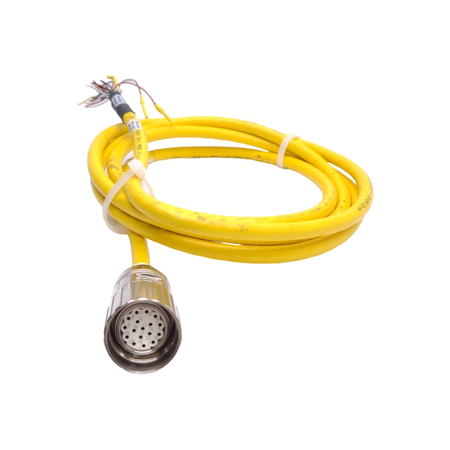 Used Parker 71-025010-10 F-9F1 Servo Motor Encoder Feedback Cable PS Connector, 6ft