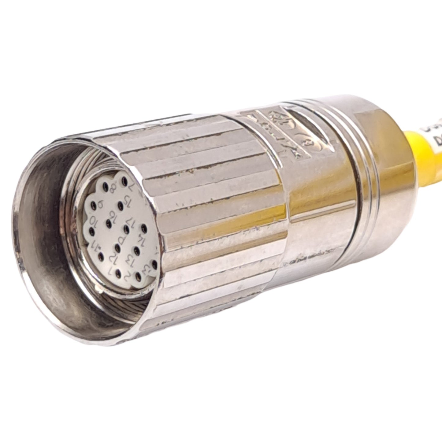Used Parker 71-025010-10 F-9F1 Servo Motor Encoder Feedback Cable PS Connector, 6ft