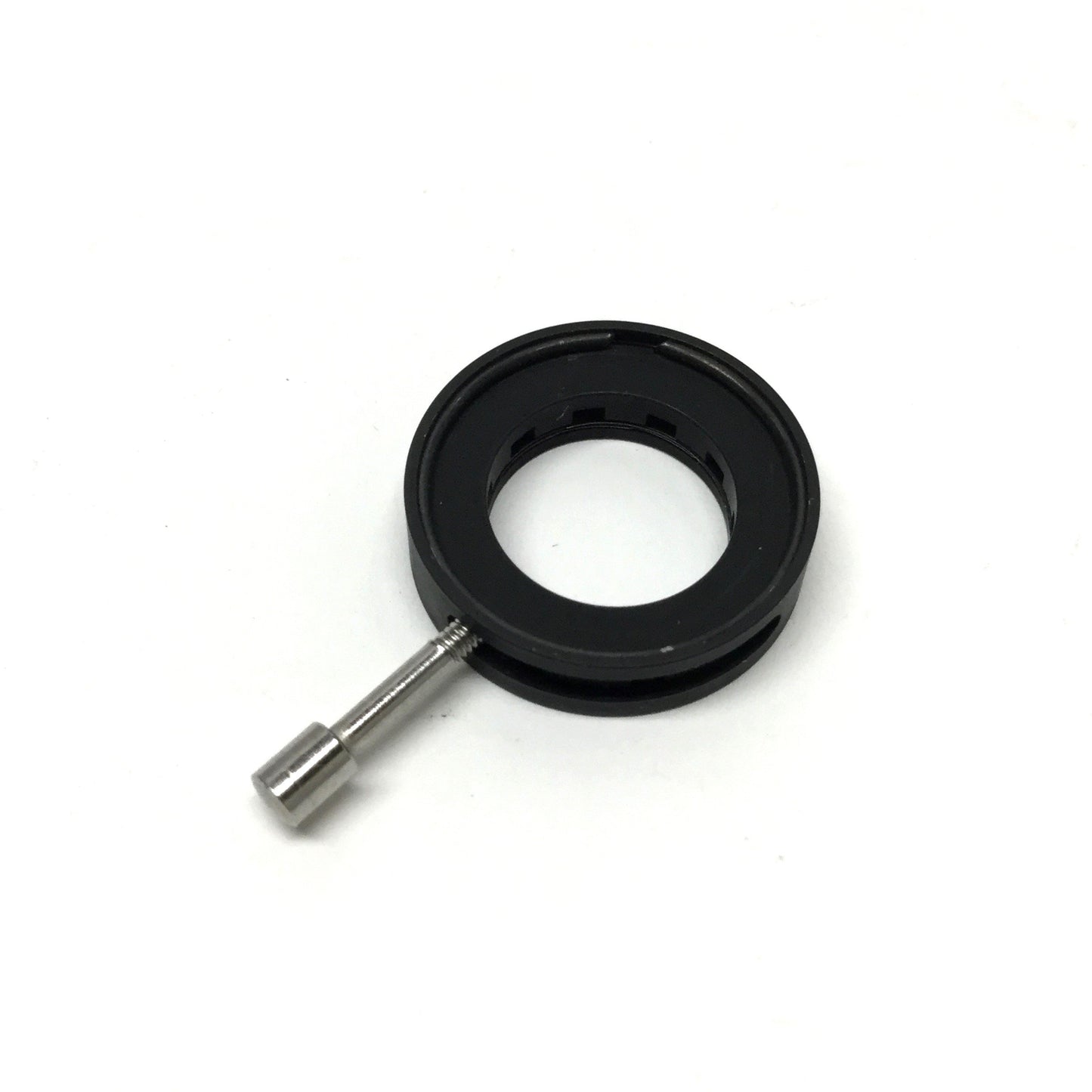 Used Edmund Optics 30-263 Iris Diaphragm Aperture, Ø0.8mm to 12mm, Ø19.8mm OD x 5mm