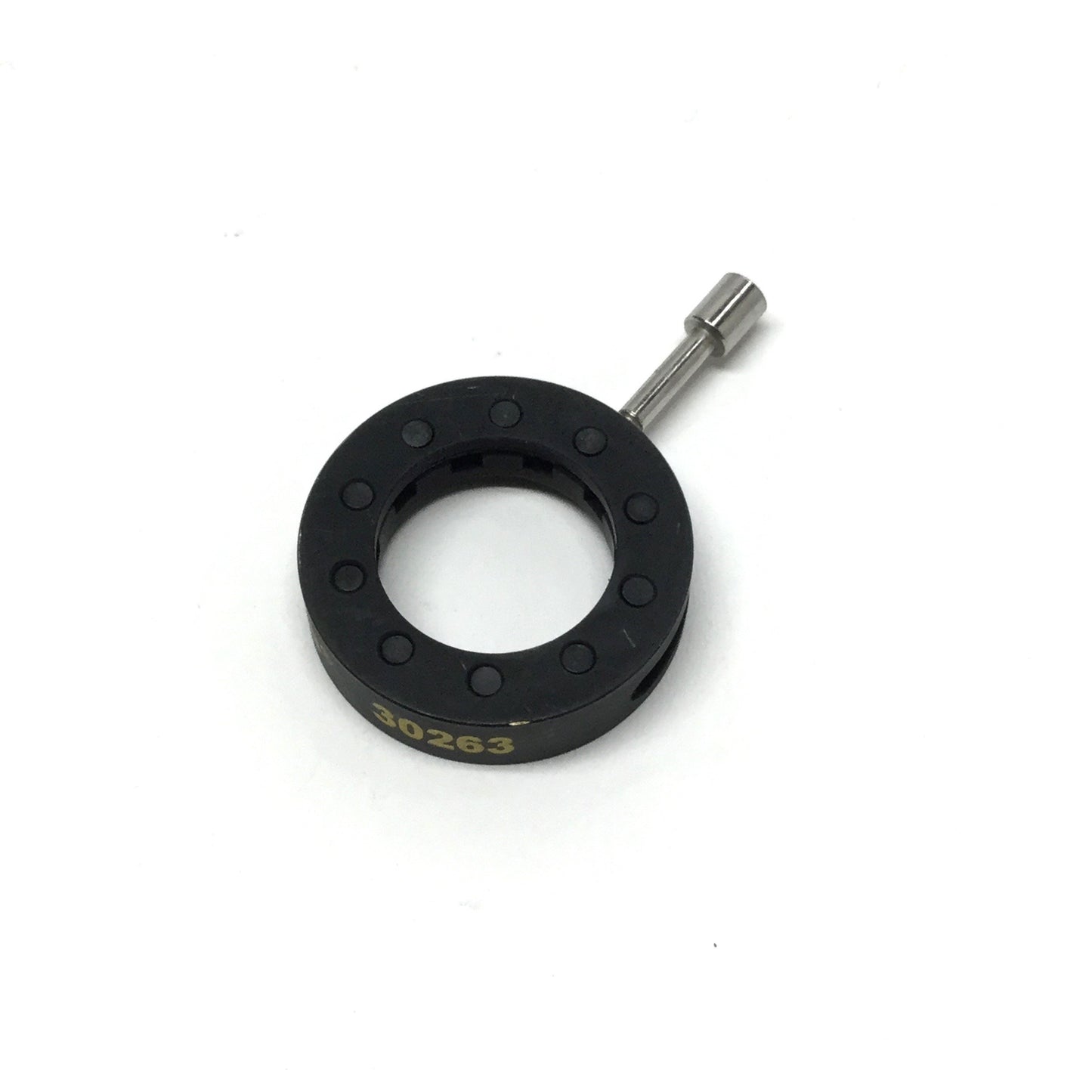 Used Edmund Optics 30-263 Iris Diaphragm Aperture, Ø0.8mm to 12mm, Ø19.8mm OD x 5mm