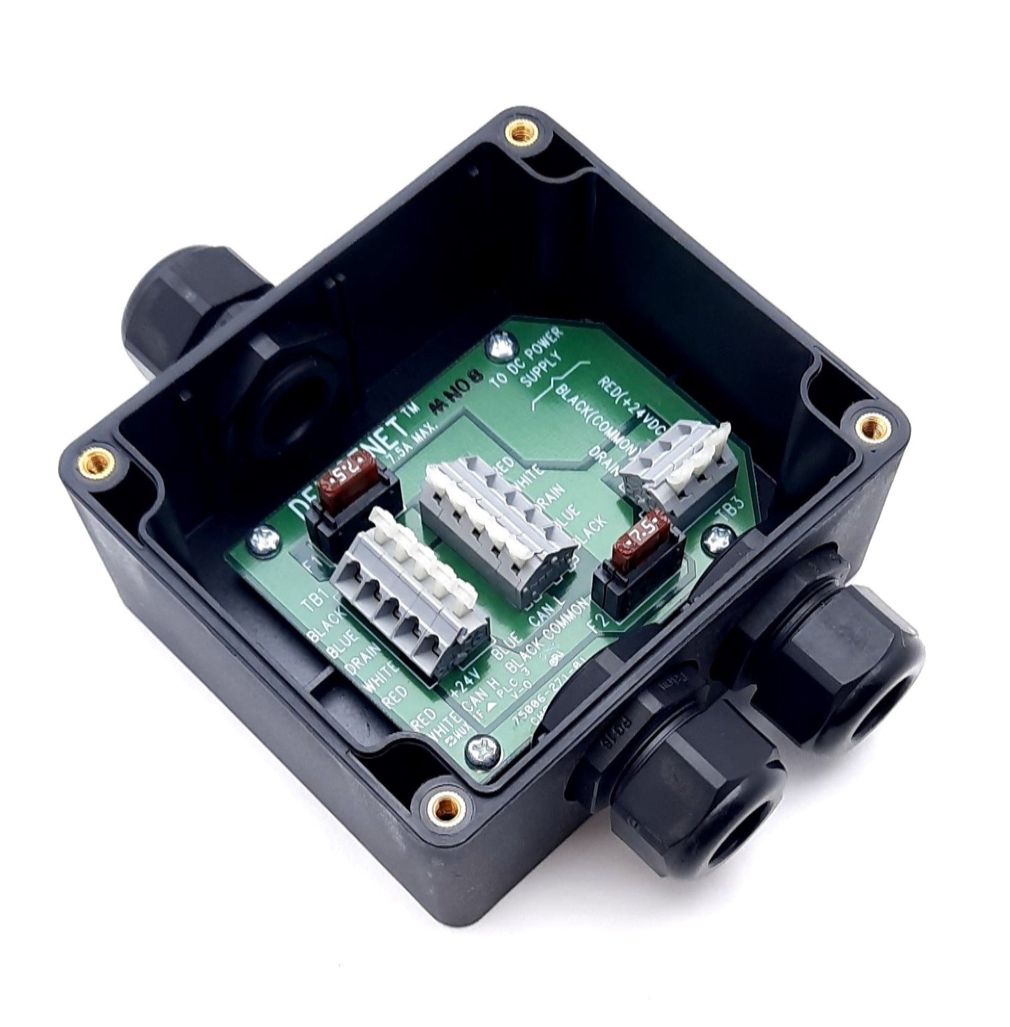 Used Allen Bradley 1485T-P2T5-T5 PowerTrap DeviceNet Power Device 24VDC