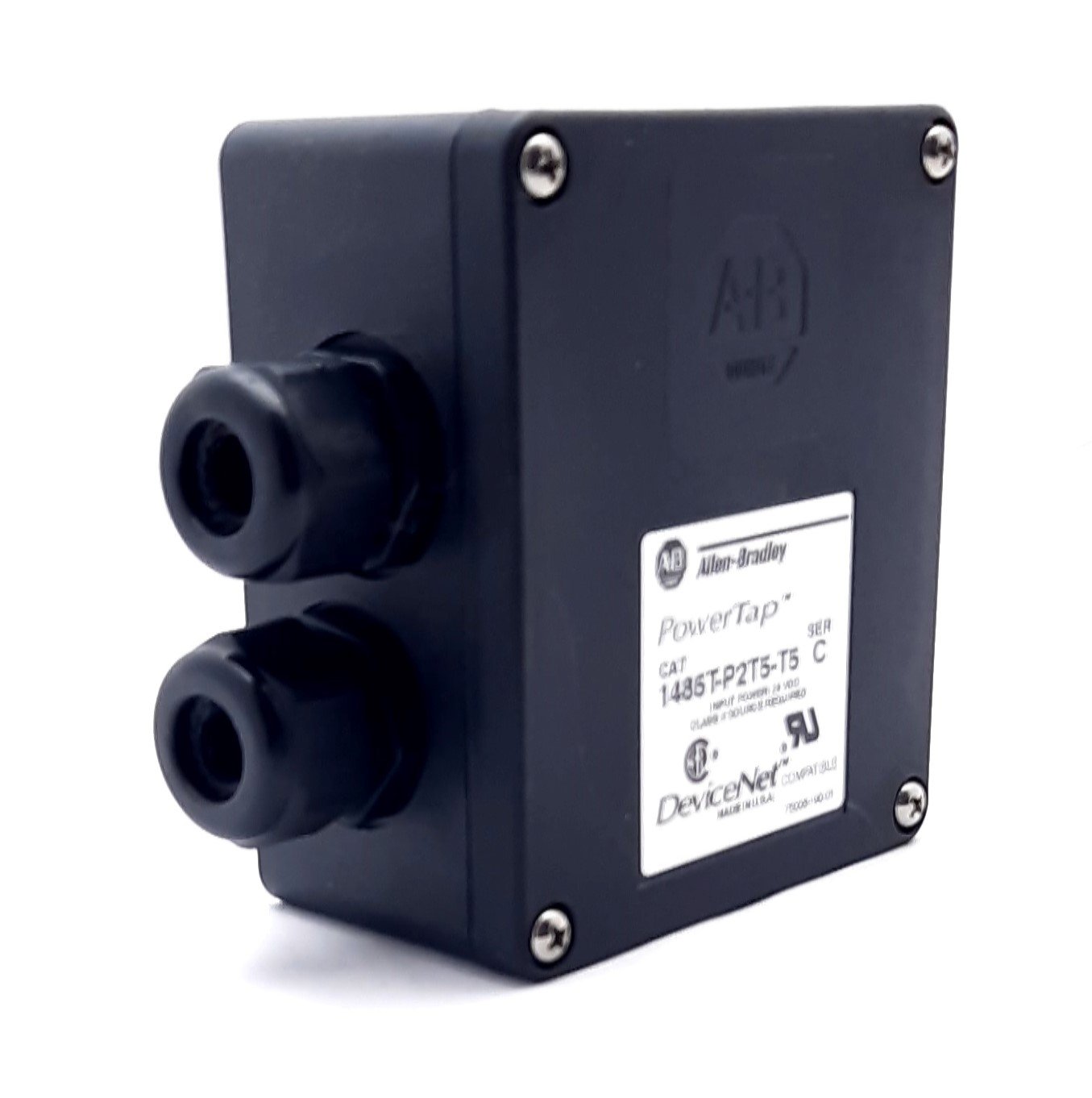 Used Allen Bradley 1485T-P2T5-T5 PowerTrap DeviceNet Power Device 24VDC