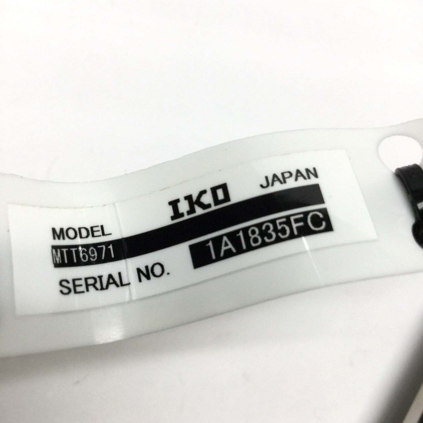 Used IKO MTT6971 Nano Linear Motor Actuator 100mm Travel, 80mmx110mm Stage, 1300mm/s