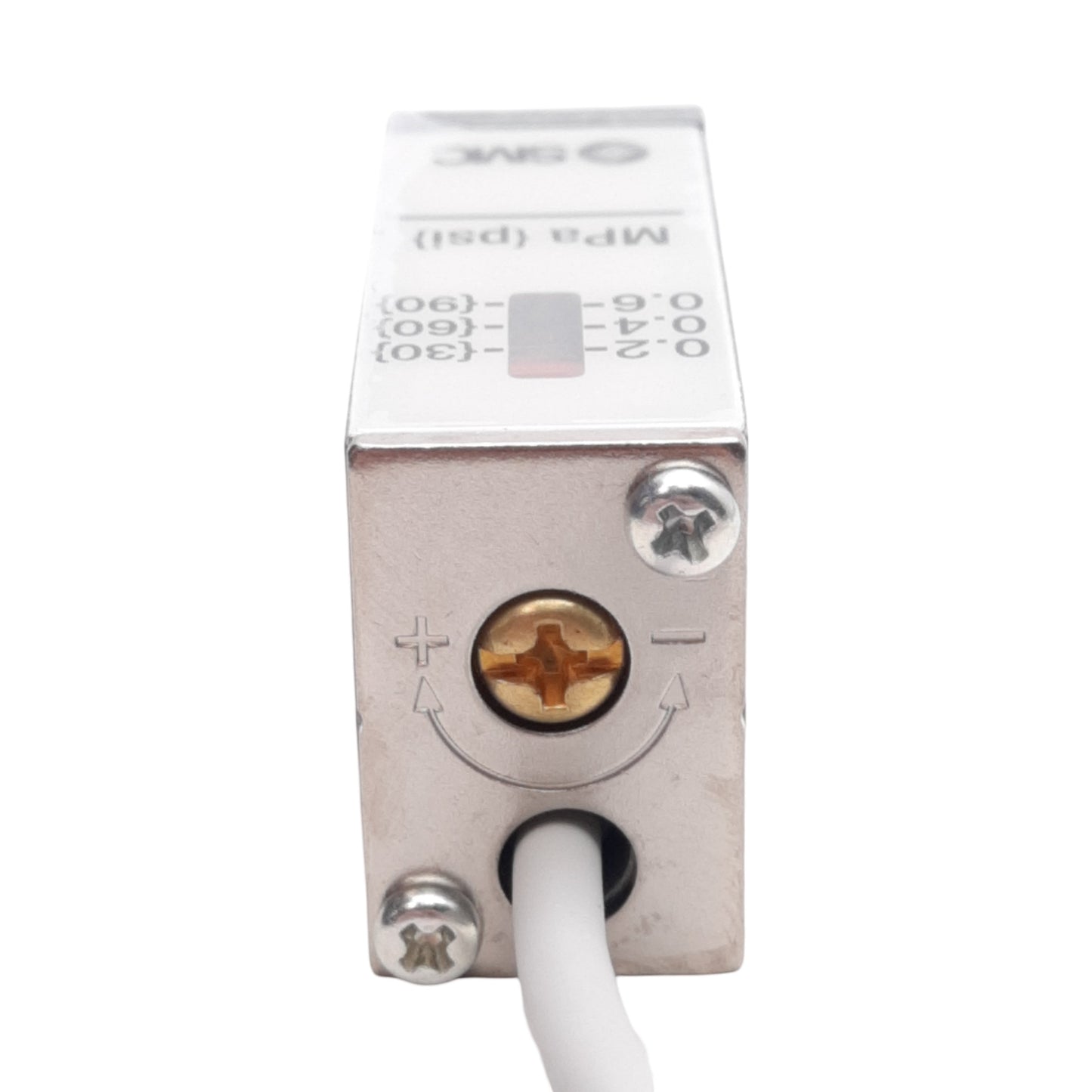 New SMC IS10-N01-6LP Pressure Switch, 0.1-0.6MPa Set, 100VAC/DC 20mA, 3m Lead Wire