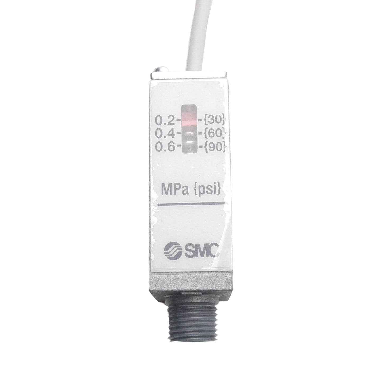 New SMC IS10-N01-6LP Pressure Switch, 0.1-0.6MPa Set, 100VAC/DC 20mA, 3m Lead Wire