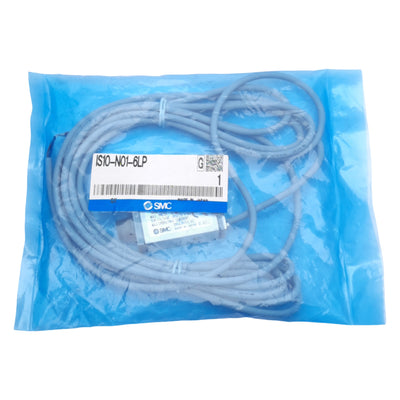New SMC IS10-N01-6LP Pressure Switch, 0.1-0.6MPa Set, 100VAC/DC 20mA, 3m Lead Wire