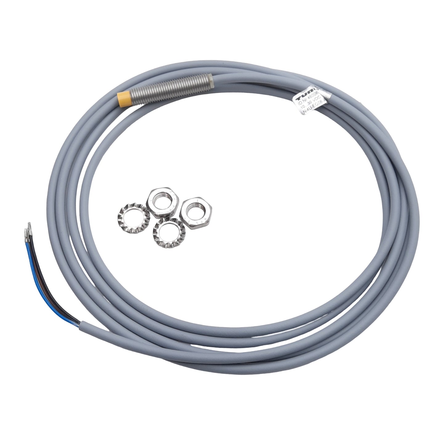 New Turck Ni4U-EG08-AP6X Inductive Proximity Sensor 4mm, 10-30VDC, PNP-NO, M8 Barrel