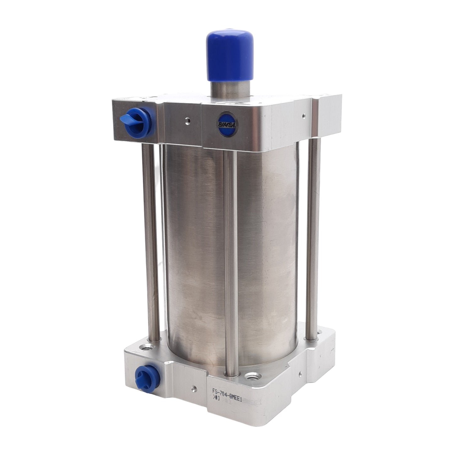 New Bimba FS-704-BMEE1 Pneumatic Cylinder, ø3in Bore, 4in Stroke, 150PSI, 1/4in NPT