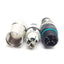 Used Lot of 5 Harting 21 02 151 1305 Field Wireable Connectors, M8 3-Pin Male, 32V 4A