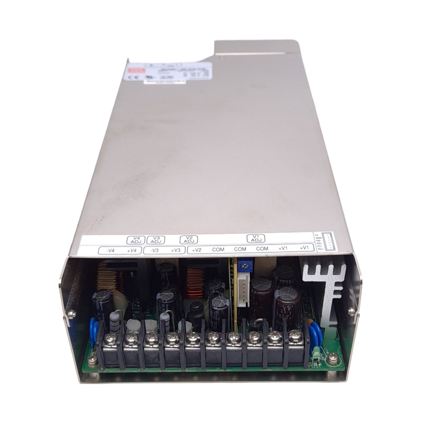 Used Mean Well QP-375-24B Power Supply 4-Output, 85-264VAC/120-370VDC In, 5-24VDC Out