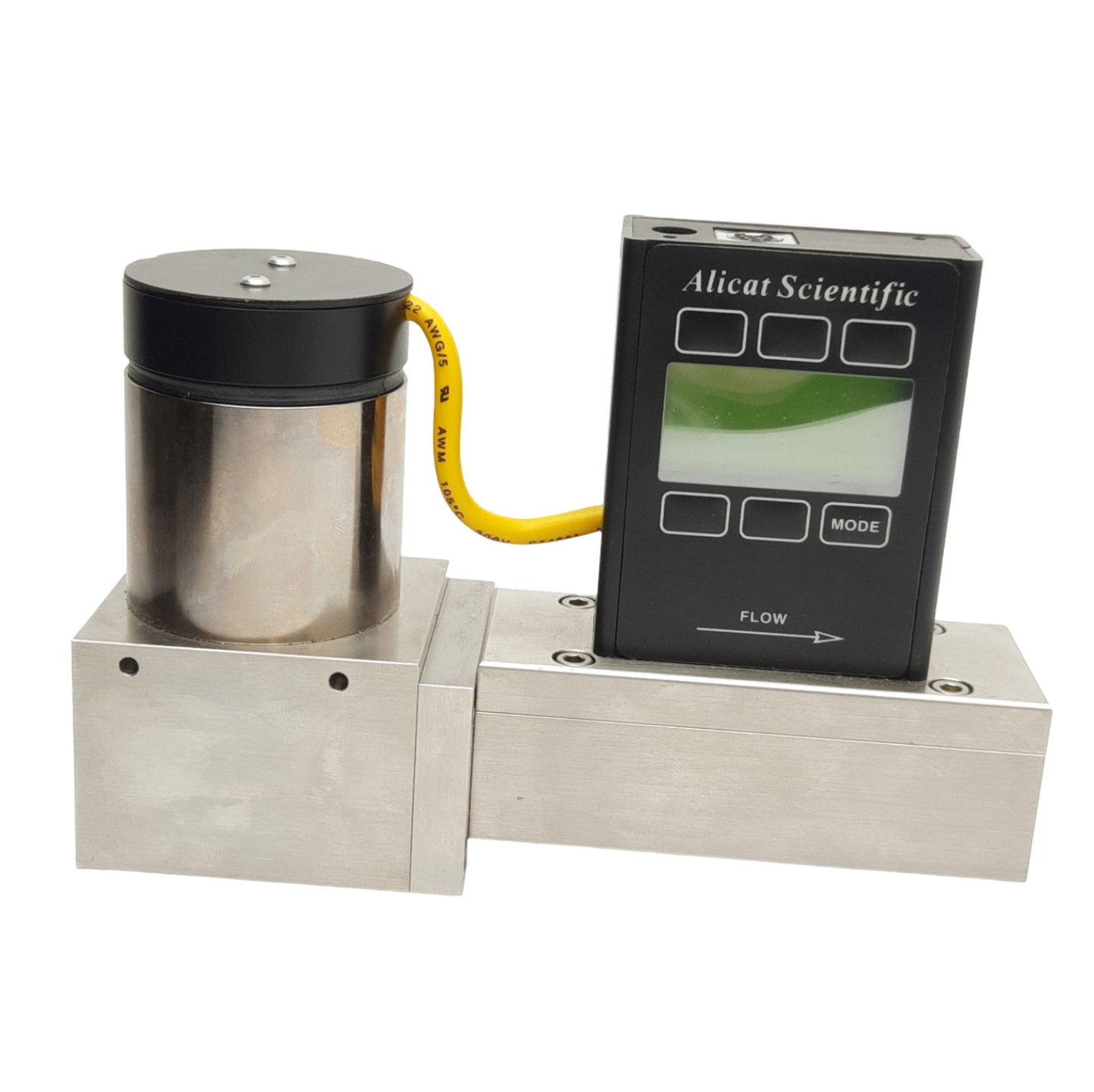 Used Alicat Scientific MC-100SLPM-D Digital Flow Meter, RS232, 4-20mA Output